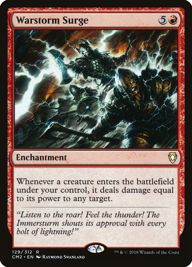Warstorm Surge (129) - Commander Anthology Volume II (CM2)