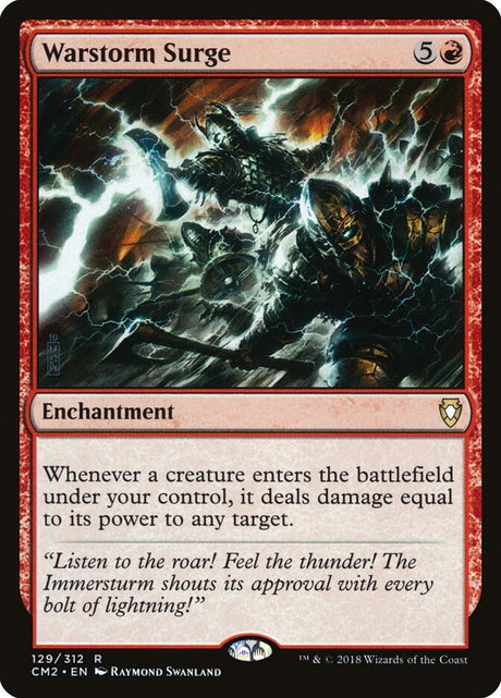 Warstorm Surge (129) - Commander Anthology Volume II (CM2)