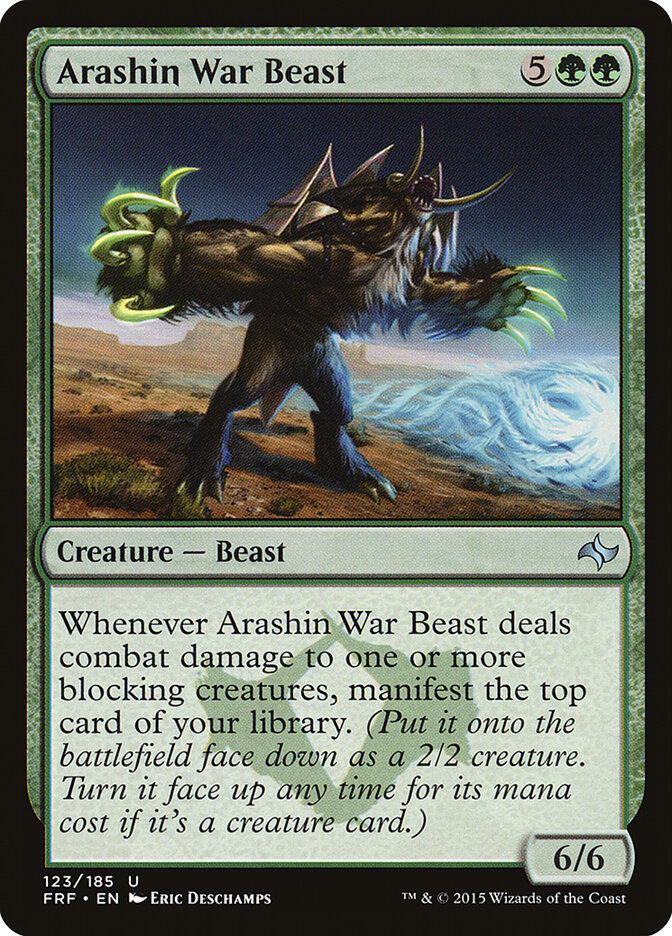 Arashin War Beast (123) - Fate Reforged (FRF)