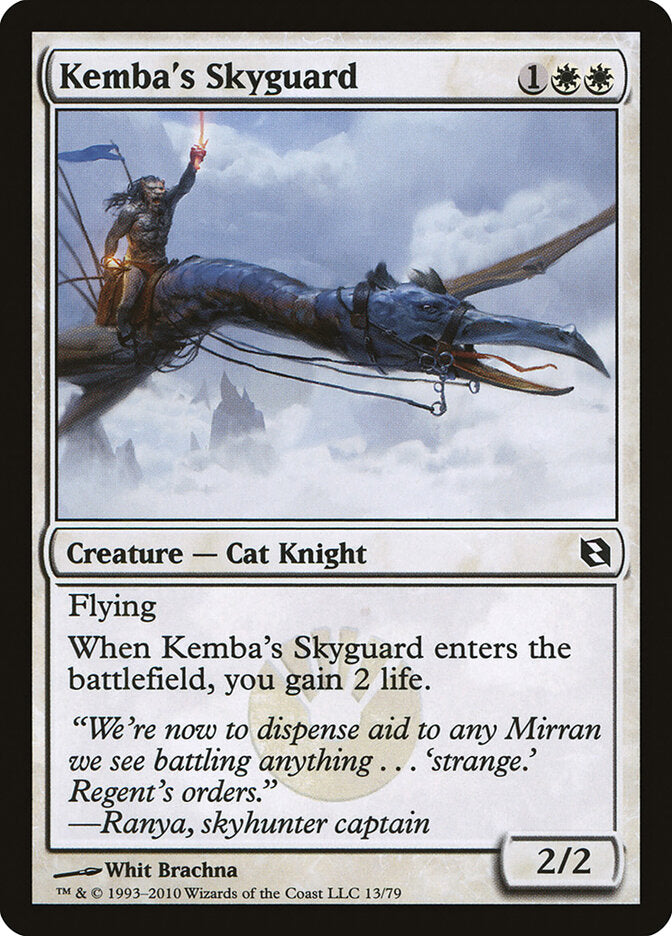 Kemba's Skyguard (13) - Duel Decks: Elspeth vs. Tezzeret (DDF)