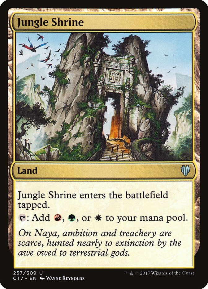 Jungle Shrine (257) - Commander 2017 (C17)