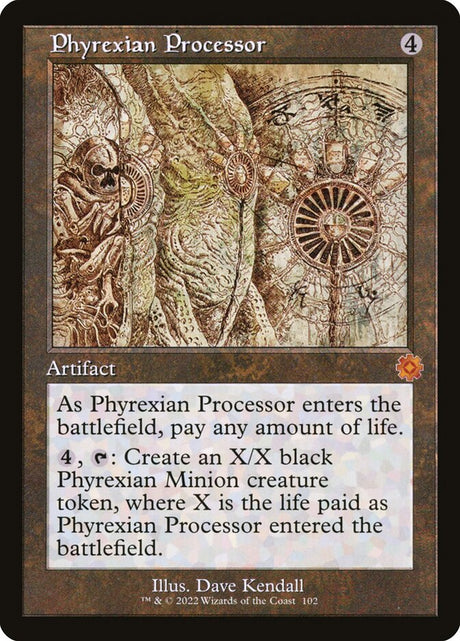 Phyrexian Processor (102) - The Brothers' War Retro Artifacts (BRR)