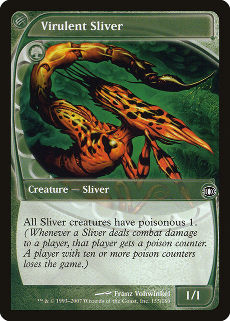 Virulent Sliver (155) - Future Sight (FUT)