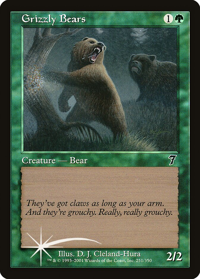 Grizzly Bears (251) - Seventh Edition (7ED)
