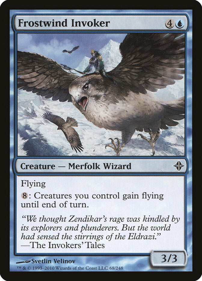 Frostwind Invoker (68) - Rise of the Eldrazi (ROE)