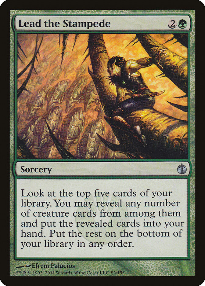 Lead the Stampede (82) - Mirrodin Besieged (MBS)