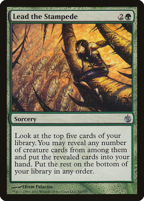 Lead the Stampede (82) - Mirrodin Besieged (MBS)