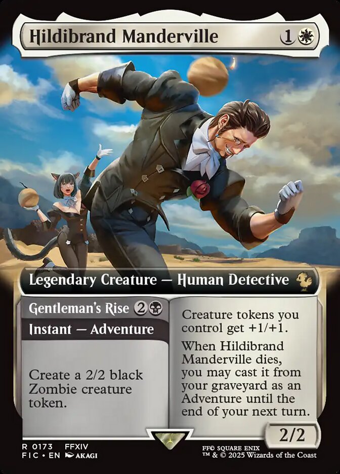 Hildibrand Manderville // Gentleman's Rise (173) - [Extended Art] Final Fantasy Commander (FIC)