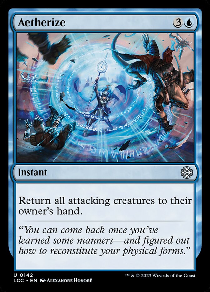 Aetherize (142) - The Lost Caverns of Ixalan Commander (LCC)