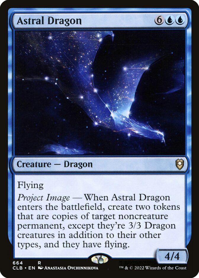 Astral Dragon (664) - Commander Legends: Battle for Baldur's Gate (CLB)