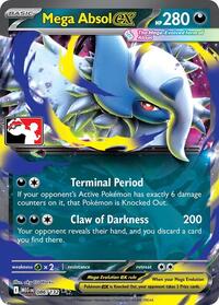 Mega Absol ex (86) - Prize Pack Series Cards