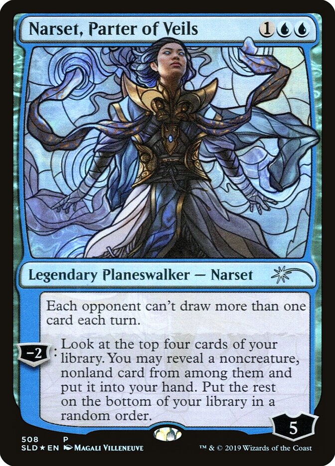 Narset, Parter of Veils (508) - Secret Lair Drop (SLD)