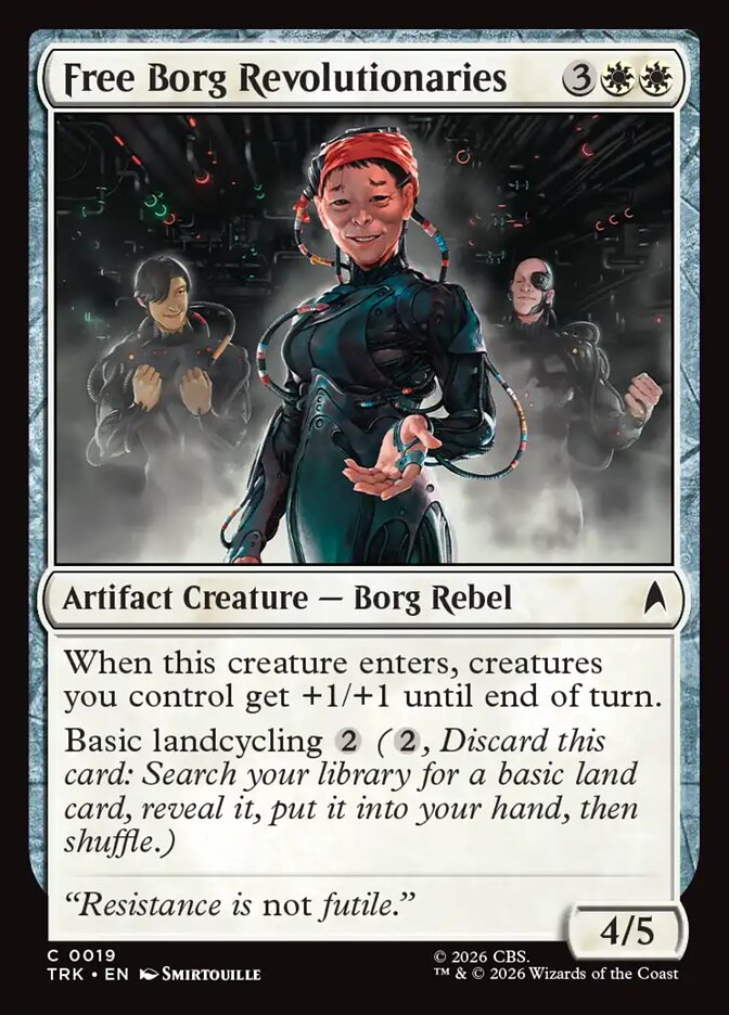 Free Borg Revolutionaries (19) - Star Trek (TRK)