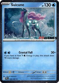 Suicune (EB Games Exclusive) (26) - Miscellaneous Cards & Products (MCAP)
