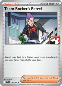 Team Rocket's Petrel (176) - Prize Pack Series Cards