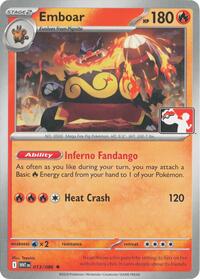 Emboar (13) - Prize Pack Series Cards