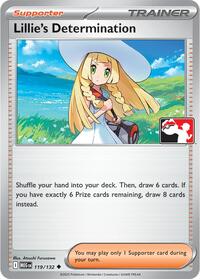 Lillie's Determination (119) - Prize Pack Series Cards