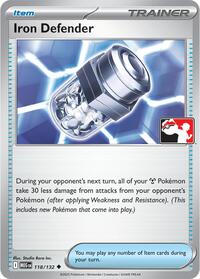 Iron Defender (118) - Prize Pack Series Cards