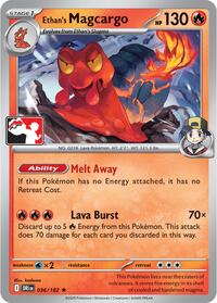 Ethan's Magcargo (36) - Prize Pack Series Cards