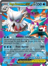 Mega Abomasnow ex (36) - Prize Pack Series Cards