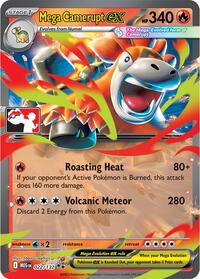 Mega Camerupt ex (22) - Prize Pack Series Cards