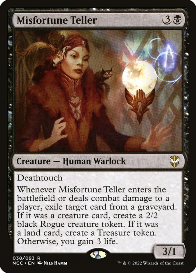 Misfortune Teller (38) - New Capenna Commander (NCC)