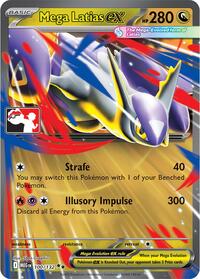 Mega Latias ex (100) - Prize Pack Series Cards