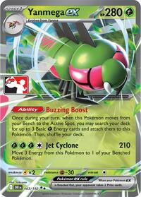 Yanmega ex (3) - Prize Pack Series Cards