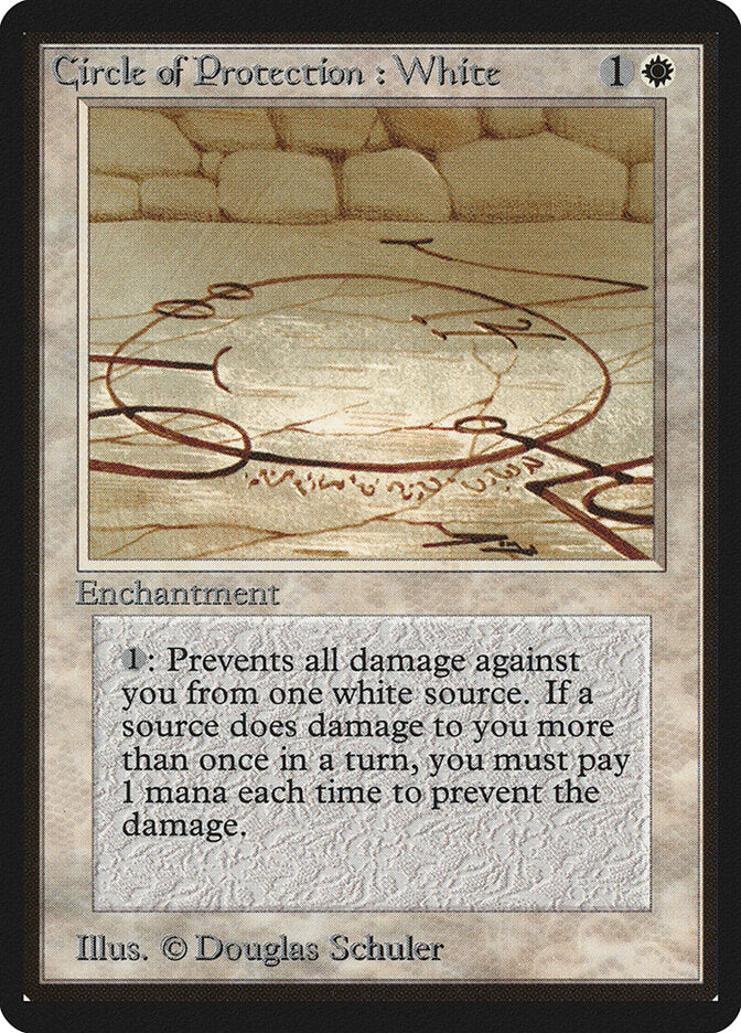 Circle of Protection: White (14) - Limited Edition Beta (LEB)