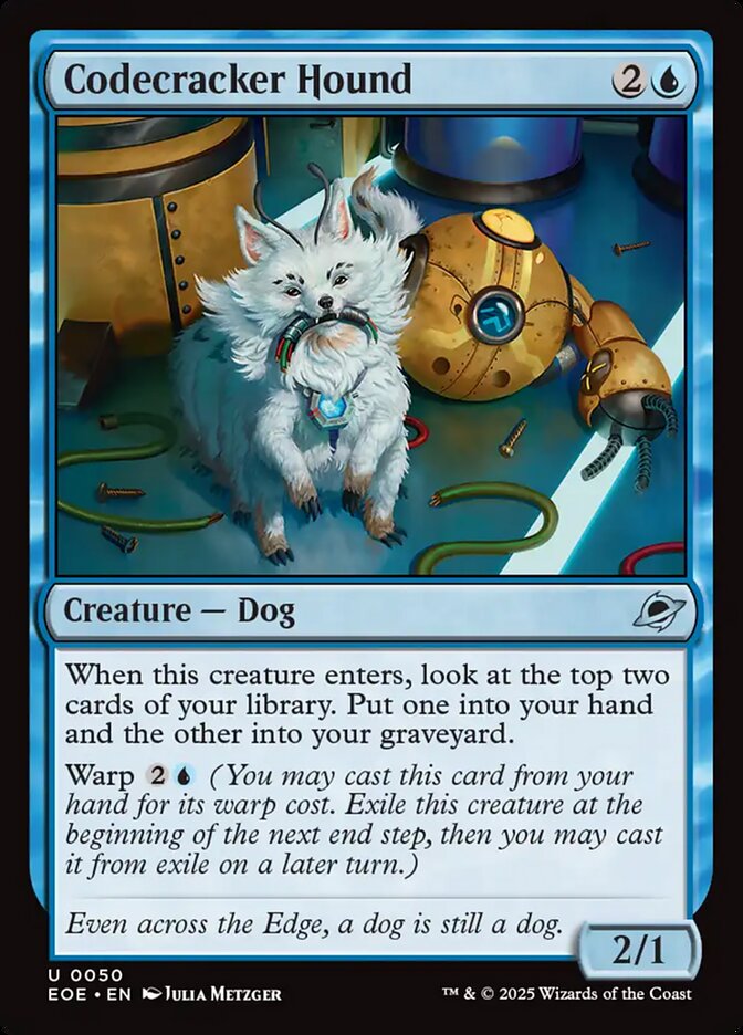 Codecracker Hound (50) - Edge of Eternities (EOE)