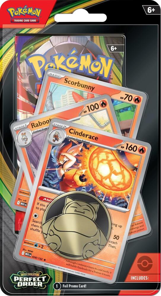 Perfect Order Premium Checklane Blister [Cinderace Line] - ME03: Perfe ...