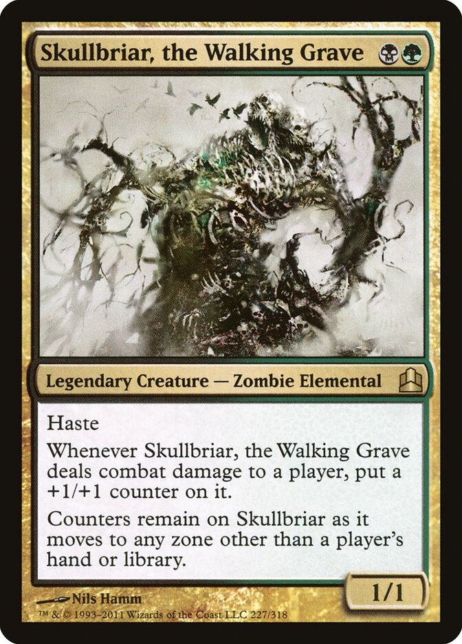 Skullbriar, the Walking Grave (227) - Commander 2011 (CMD)