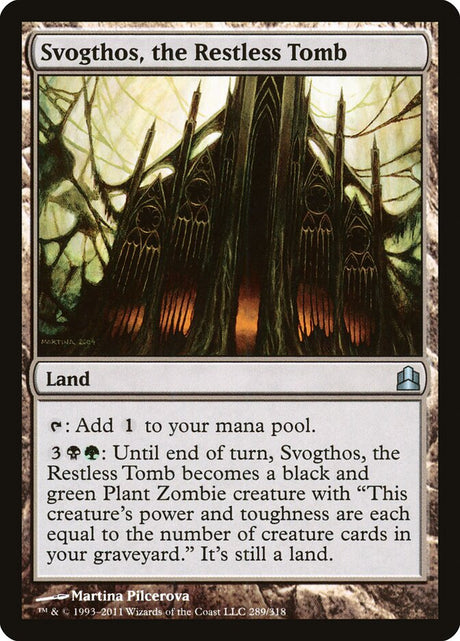 Svogthos, the Restless Tomb (289) - Commander 2011 (CMD)