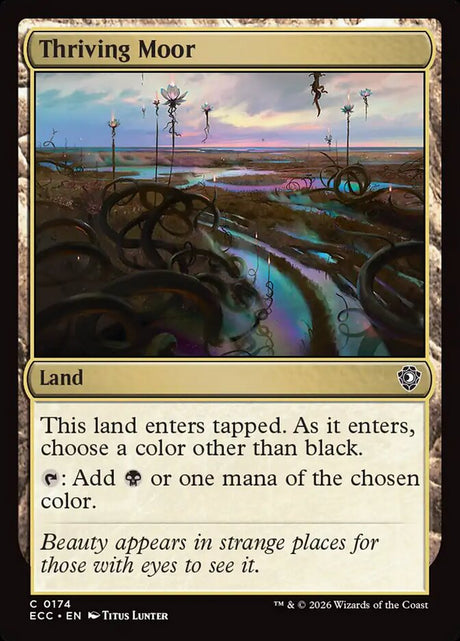 Thriving Moor (174) - Lorwyn Eclipsed Commander (ECC)