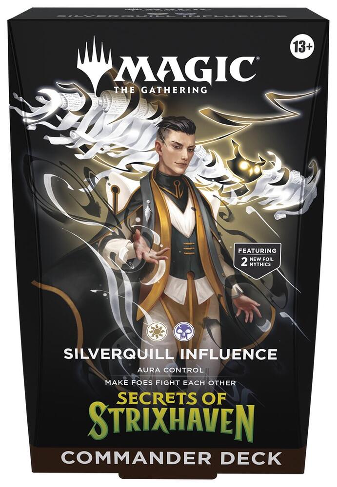 Secrets of Strixhaven Commander Deck - Silverquill Influence - Commander: Secrets of Strixhaven (SOC)