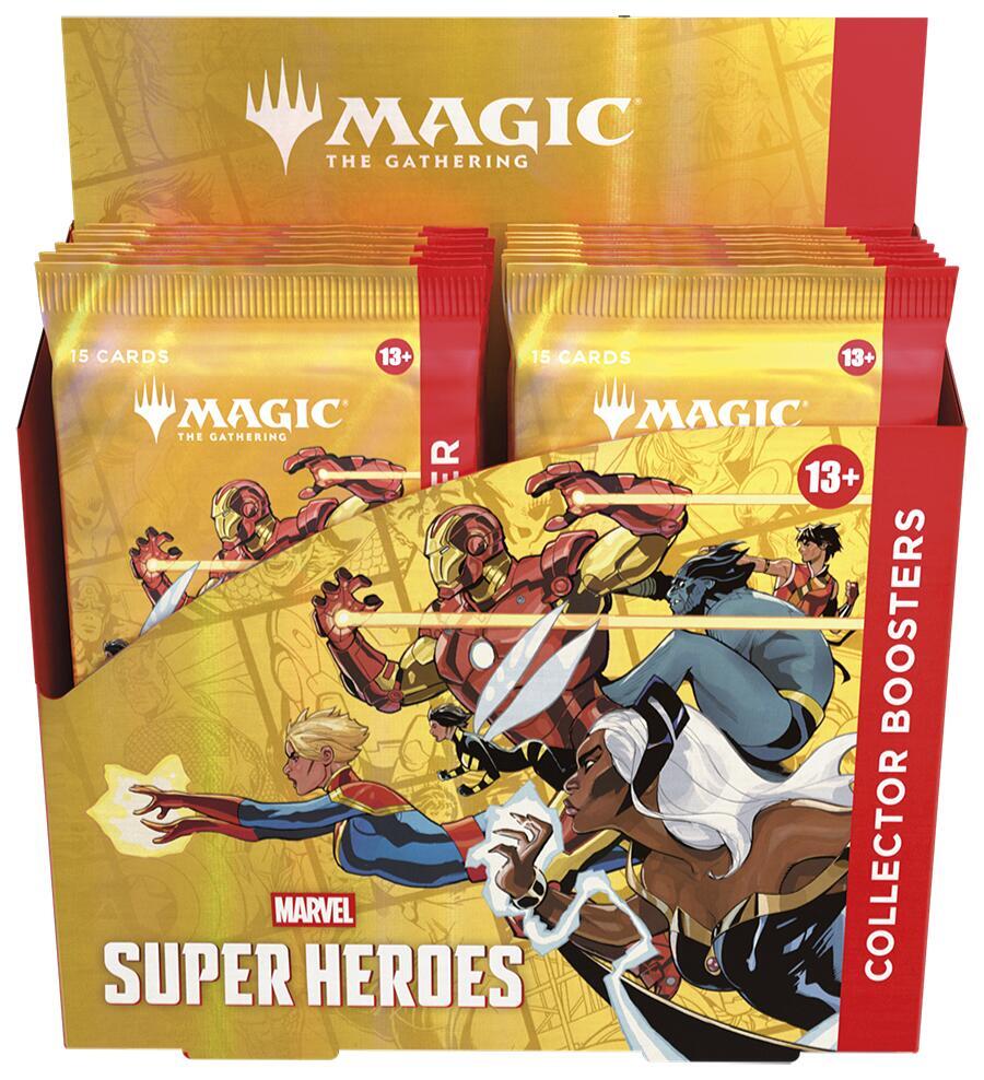 Marvel Super Heroes - Collector Booster Display - Marvel Super Heroes (MSH)