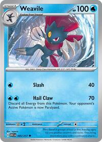 Weavile (45) - ME: Ascended Heroes (ASC)