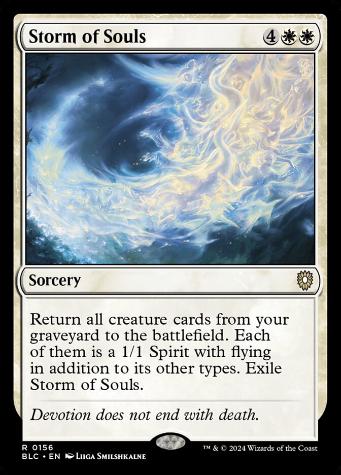 Storm of Souls (156) - Bloomburrow Commander (BLC)