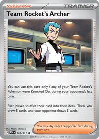 Team Rockets Archer (201) - ME: Ascended Heroes (ASC)