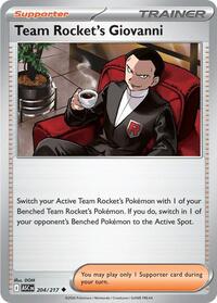 Team Rockets Giovanni (204) - ME: Ascended Heroes (ASC)