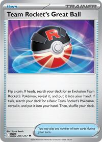 Team Rockets Great Ball (205) - ME: Ascended Heroes (ASC)