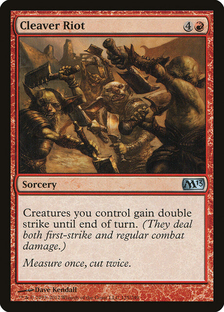 Cleaver Riot (125) - Magic 2013 (M13)