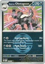 Galarian Obstagoon (132) - ME: Ascended Heroes (ASC)
