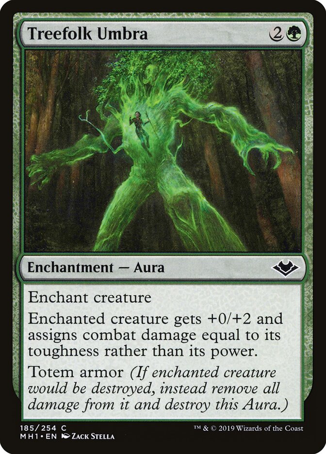 Treefolk Umbra (185) - Modern Horizons (MH1)
