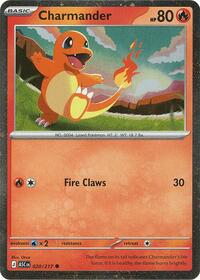 Charmander - 020/217 (Cosmos Holo) (20) - Miscellaneous Cards & Products (MCAP)