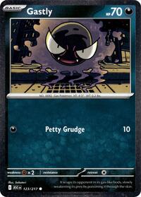 Gastly - 123/217 (Cosmos Holo) (123) - Miscellaneous Cards & Products (MCAP)