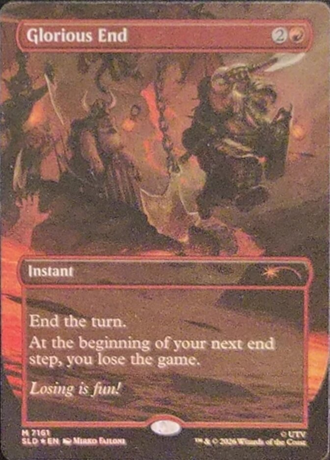 Glorious End (7161) - Secret Lair Drop (SLD)