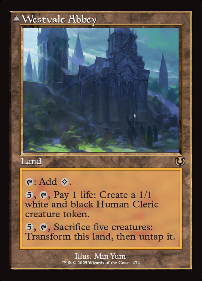 Westvale Abbey // Ormendahl, Profane Prince - [Foil, Retro Frame] Innistrad Remastered (INR)