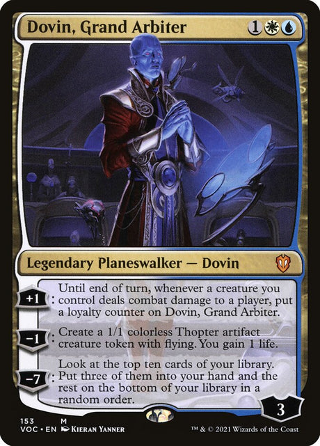 Dovin, Grand Arbiter (153) - Crimson Vow Commander (VOC)