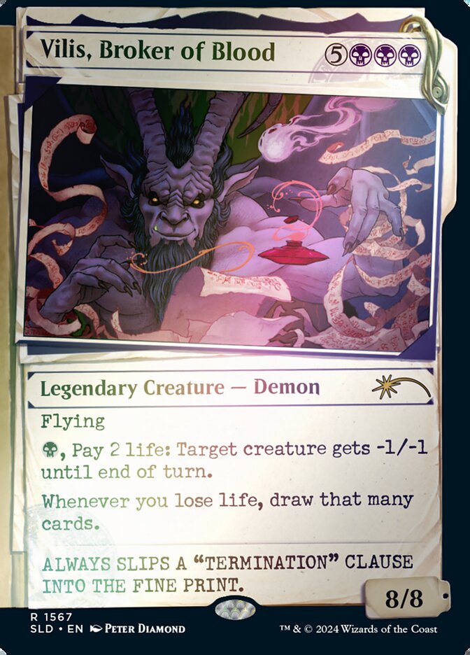 Vilis, Broker of Blood (1567★) - Secret Lair Drop (SLD)